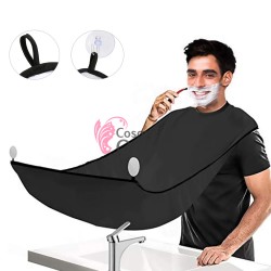 Pelerina de tuns si barbierit cu ventuze PV02 110 x 70 Neagra MJ 1191806